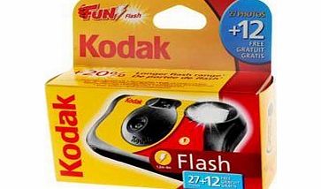 Kodak Fun Flash Disposable Camera - 39 Exposures Box of 10