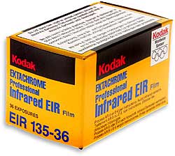 KODAK Infra Red Ektachrome Colour Slide Film - Ref EIR