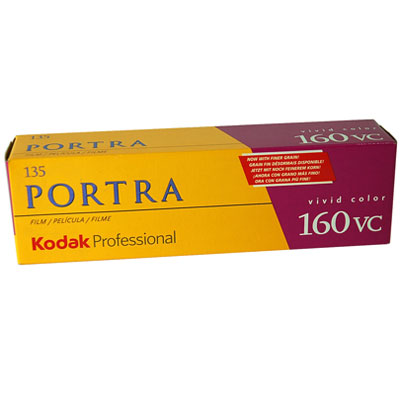 Kodak Portra 160 VC 135 36 exposure - 5 pack