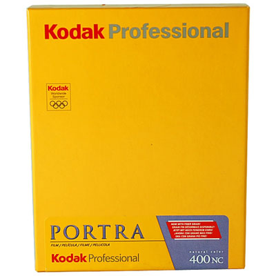 Kodak Portra 400 NC 4 x 5in - 10 sheets