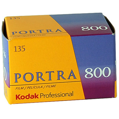 Kodak Portra 800 135 36 exposure