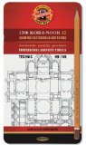 Koh-I-Noor Set of 12 Professional Graphite Technic Pencils