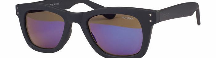 Komono Allen Sunglasses - Midnight Blue Rubber