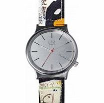 Komono Jean-Michel Basquiat Print Tenor Watch