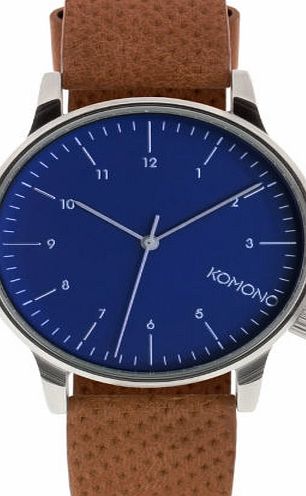 Komono Mens Komono Winston Watch - Blue Cognac
