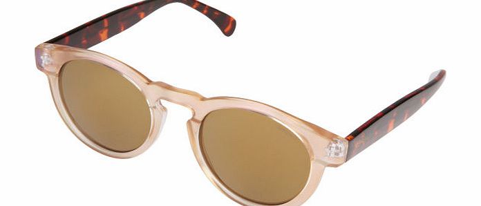 Komono Womens Komono Clement Sunglasses - Gold/tortoise