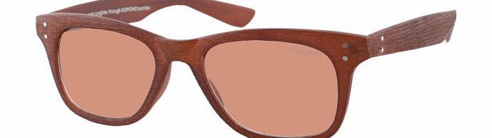 Komono Woody Sunglasses - Mahogany