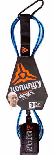 Komunity Project 6mm Comp Blue Leash - 6ft 0