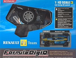 Konami 1:43 Scale Renault R23 - J.Trulli Infa Red Controlled