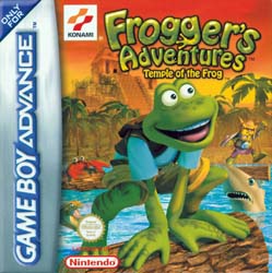 Frogger Advance Temple of the Frog GBA