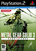 KONAMI Metal Gear Solid 3 Subsistence PS2