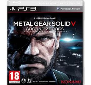 Metal Gear Solid V Ground Zeroes on PS3