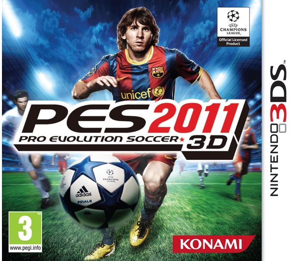 KONAMI Pro Evolution Soccer 2011 3D NDS
