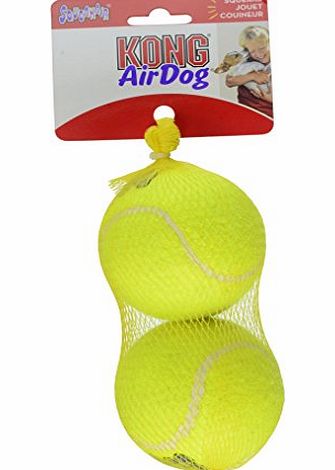 Kong Air Dog Squeaker Tennis Balls Large 2pk