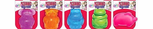 Kong Squeezz Jels, Medium, 7 x 5 x 6 cm (colors will vary)