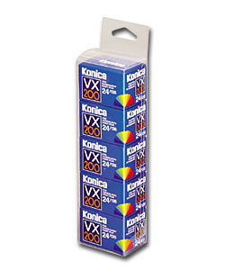 VX 35mm Film 5 Pack