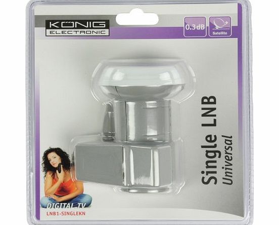 Konig 0.6 DB LNB Single Low Noise Satellite