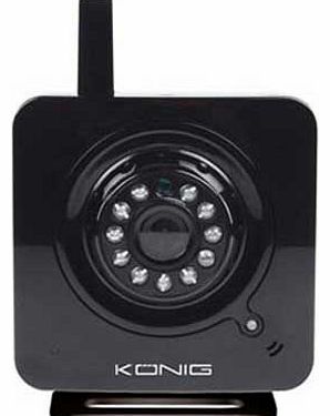 Konig IP 32GB TalkBack Home Security Camera -