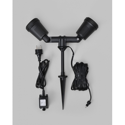 Amalfi High Power Twin LED Garden Spot Light