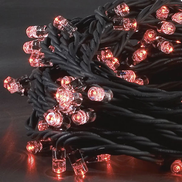 Konstsmide LED String Lights - 130 red lights