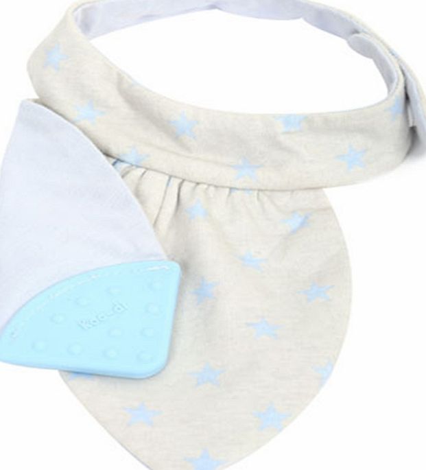 Koo-Di Choos Teether Bib Blue