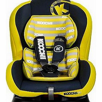 Koochi Kickstart Car Seat - Primary Yellow