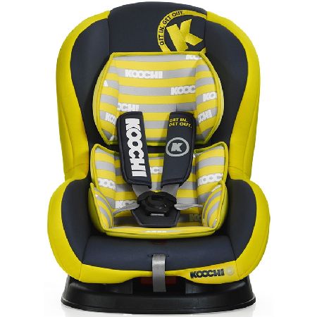 Koochi Kickstart Car Seat Primary Yellow