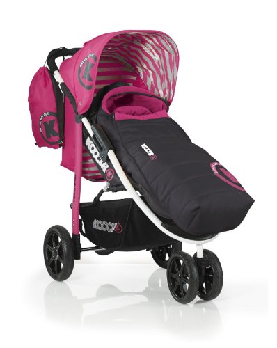 Koochi Pushmatic Stroller (Mix Magenta)