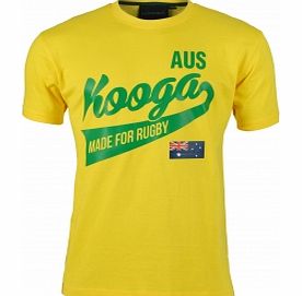 Kooga 6 Nations Australia Supporters Mens T-Shirt