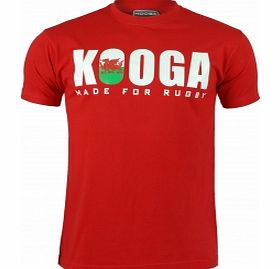Kooga 6 Nations Wales Supporters Mens T-Shirt