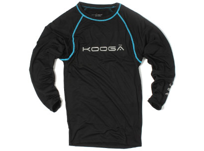 Kooga  Kooga Power Kids Baselayer Cold LS T-Shirt Black