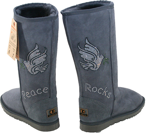 Koolaburra Peace Dove Grey