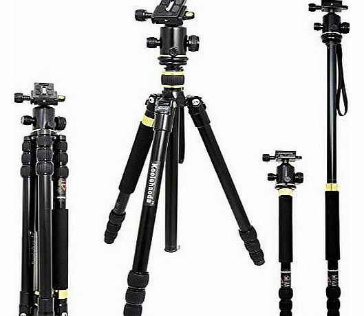 koolehaoda 65 sinno Professional Tripod w/ Monopod 