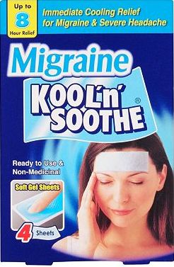 Koole`n`Soothe, 2041[^]10029380 Kool n Soothe Migraine - 4 Pack 10029380