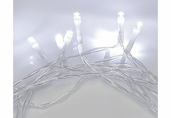 Koopower Battery Operated Waterproof Fairy Lights with 10M 100 White LEDs