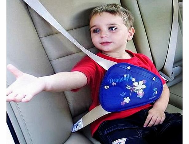 Koopower  Car Safety Seat Belt Adjuster Harness Strap Clip Cover for Children Kids