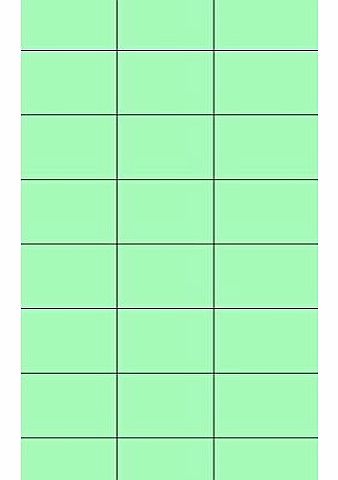 Kores Multi-Purpose Labels for Ink Jet, Laser and Photocopier, 70 x 37 mm, 100 Pages, Green