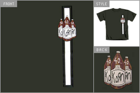 Korn (Bottles) T-shirt brv_19894004