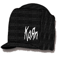 Korn Embroidered Billed Beanie