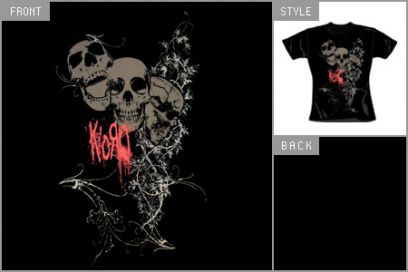 korn (Skullspray) Skinny T-shirt