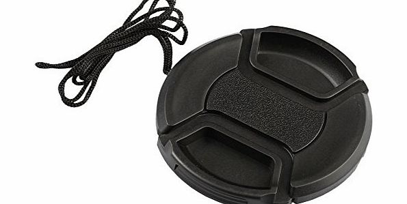 Kosee Centre Pinch Lens Cap for Canon, Nikon, Sony, Olympus, Panasonic and other Camera Lenses with 58mm Filter Thread