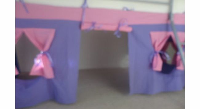 KOSY KOALA UNDER BED PINK/PURPLE TENT ONLY, SUITABLE FOR MID SLEEPER, CABIN BED, FUN amp; COLOURFUL