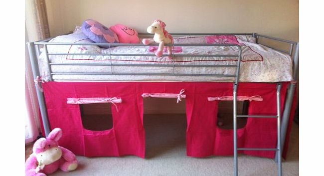 KOSY KOALA UNDER BED PINK TENT ONLY, SUITABLE FOR MID SLEEPER, CABIN BED, FUN amp; COLOURFUL