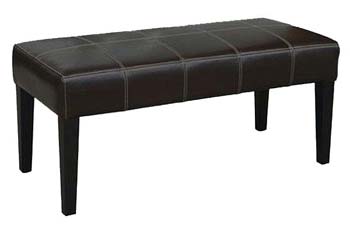 Kozee Sleep Erba Leather Ottoman