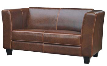 Kozee Sleep Joseph Leather 2 Seater Sofa