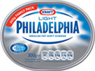 Kraft Philadelphia Light (300g) Cheapest in