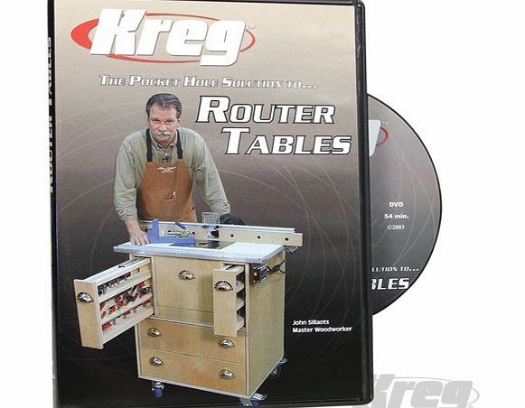 Kreg  Making Router Tables DVD - DVD