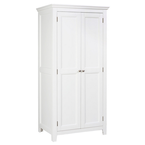 Kristina White Painted Furniture Kristina White Painted Double Wardrobe 580.017