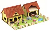 All Wood Farmyard Set