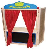 Krucial Kids Table Top Theatre & 4 Puppets